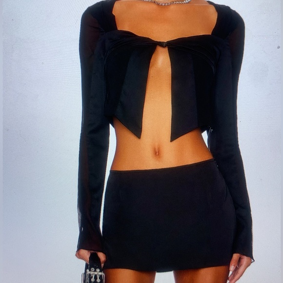 GUIZO long sleeve open top - Picture 4 of 4